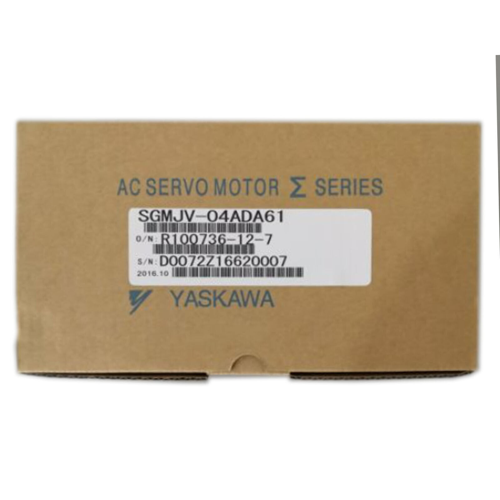 Yaskawa Servo Motor SGMJV-04AAA61 New In Box