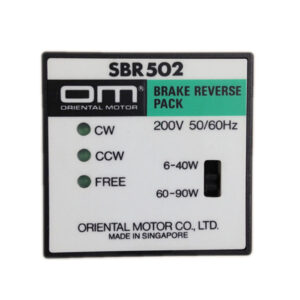ORIENTAL MOTOR SBR502 Brake Reverse Pack Controller