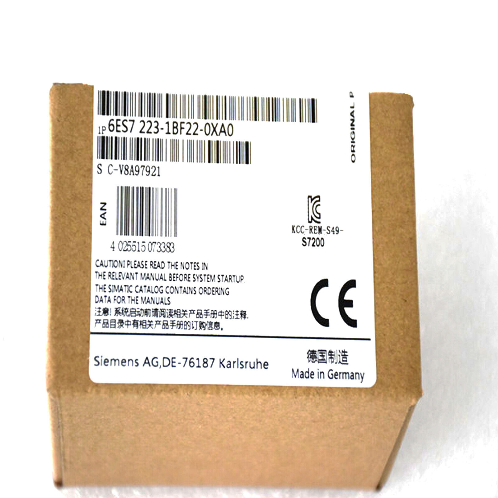 Siemens 6ES7223-1BF22-0XA0 SIMATIC S7200 Output Module