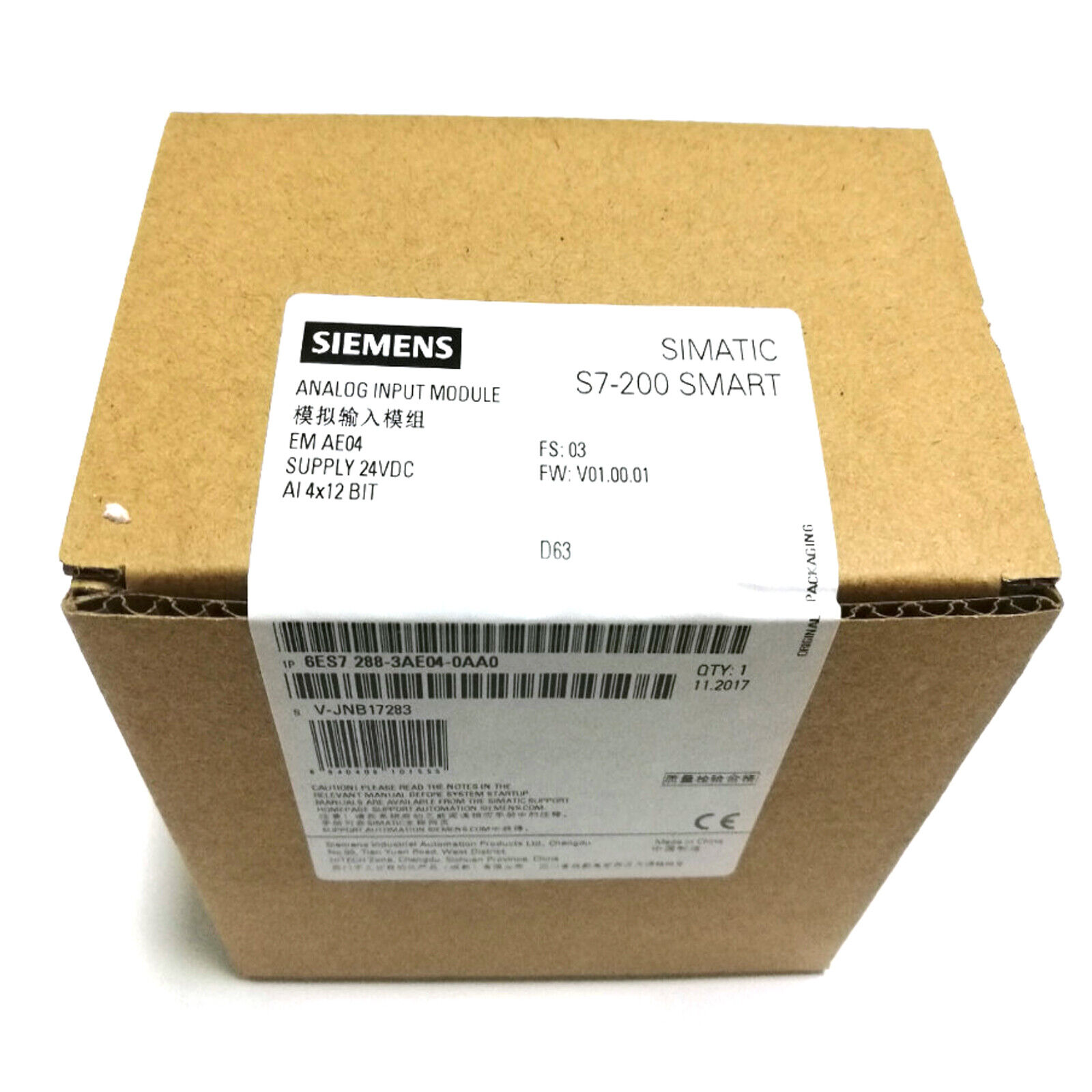 Siemens 6ES7 288-3AE04-0AA0 Extension Module
