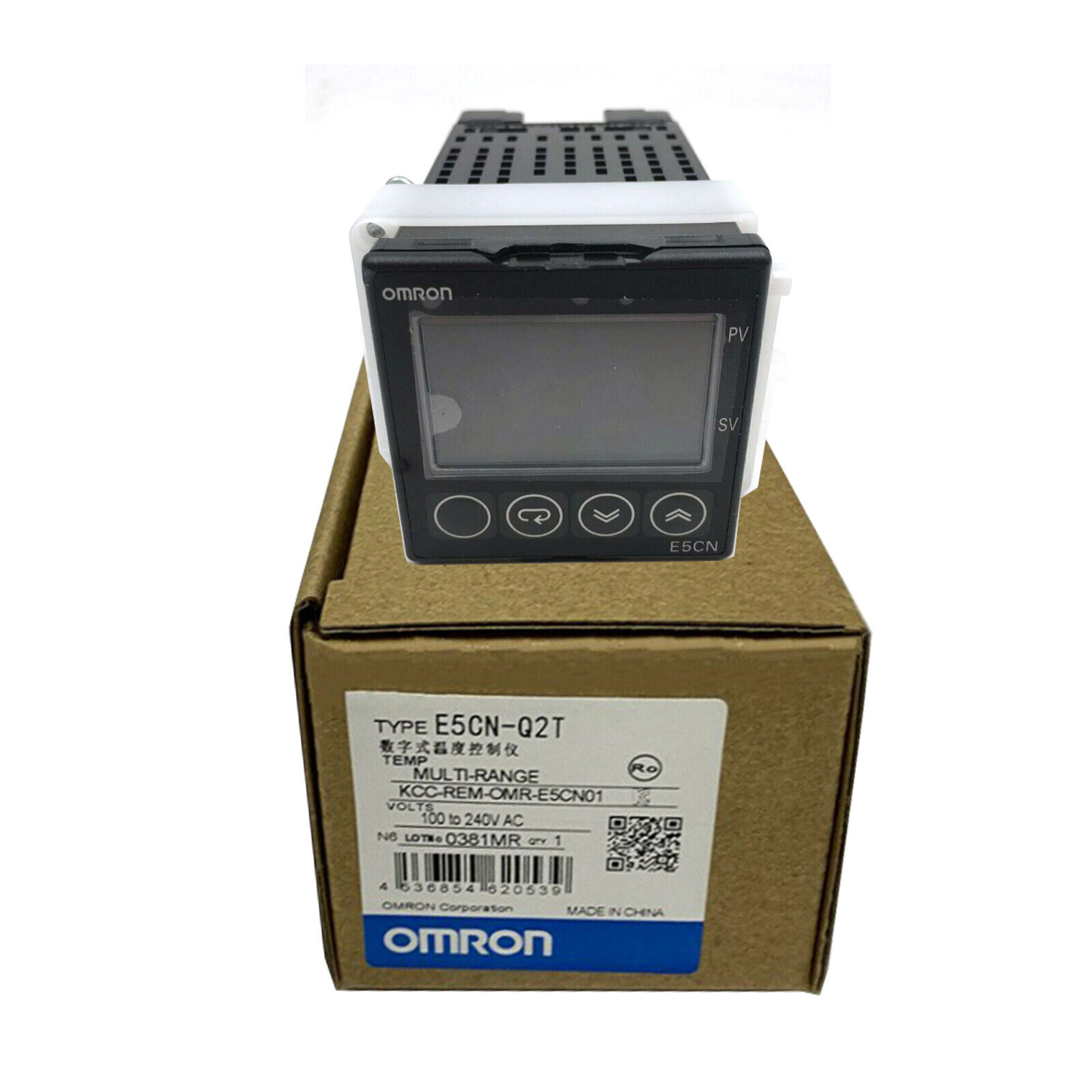 Omron E5CN-Q2T Temperature Controller 100-240VAC 50/60Hz