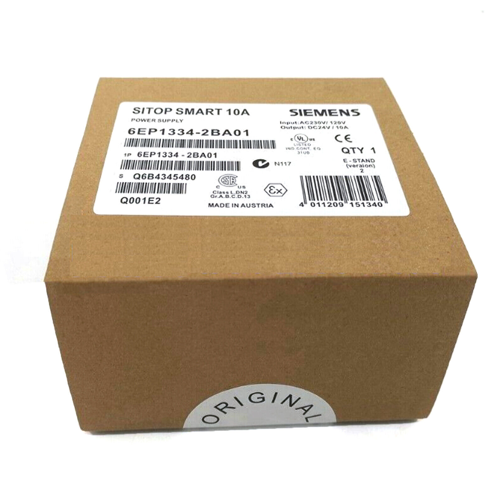 Siemens 6EP1334-2BA01 Power Supply Module