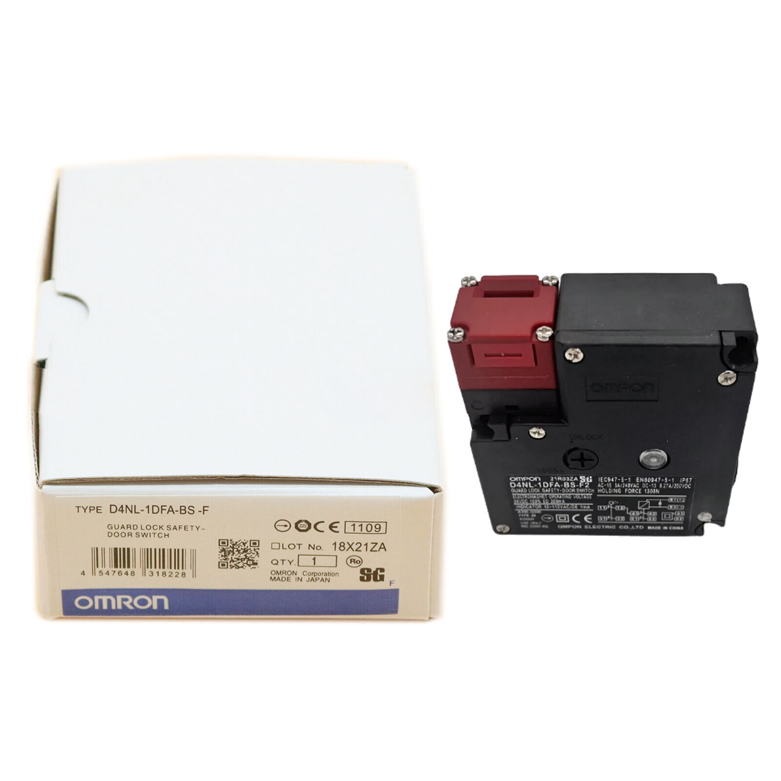 Omron D4NL-1DFA-BS-F Safety Door Switches Brand New In Box