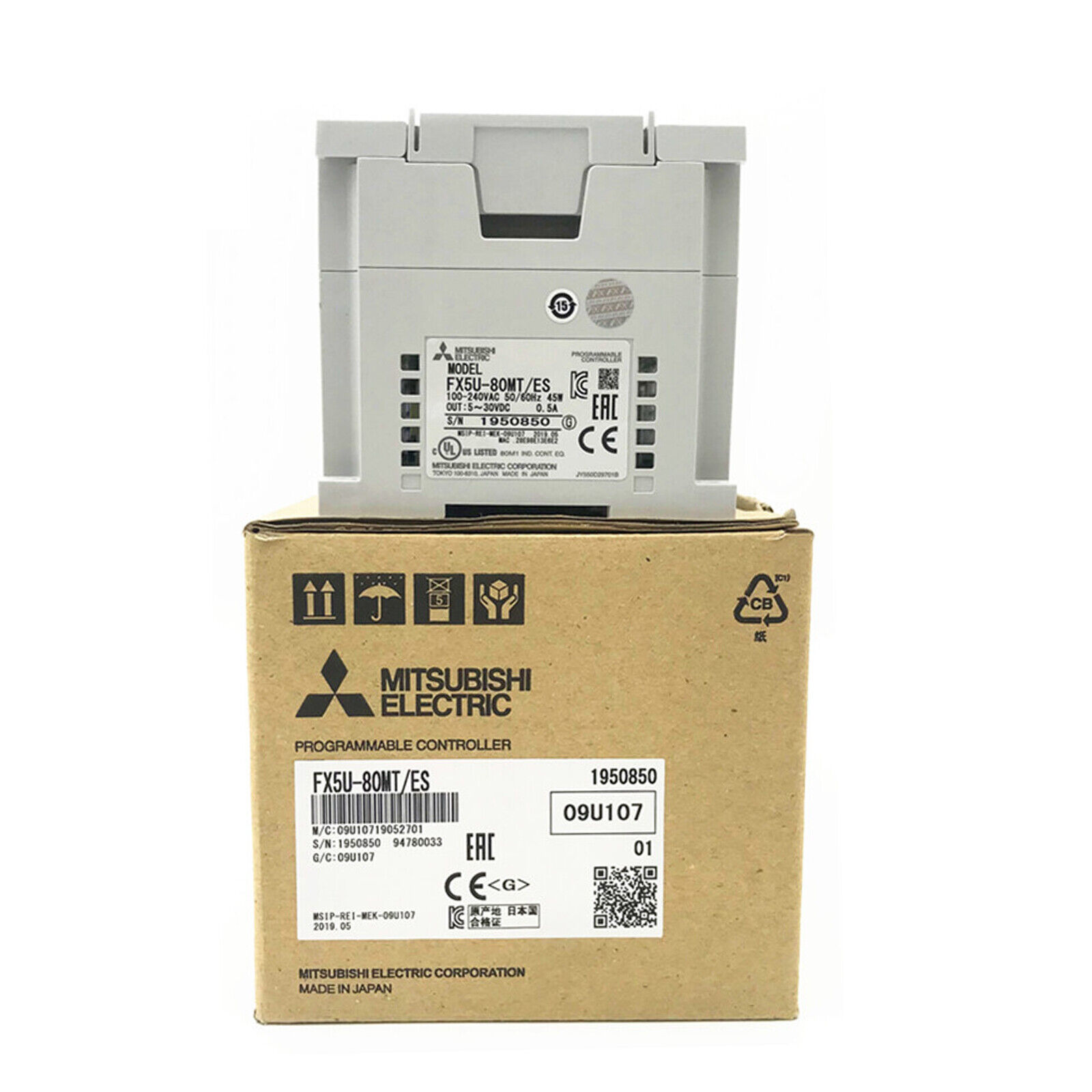 Mitsubishi FX5U-80MT/ES CPU Module New In Box