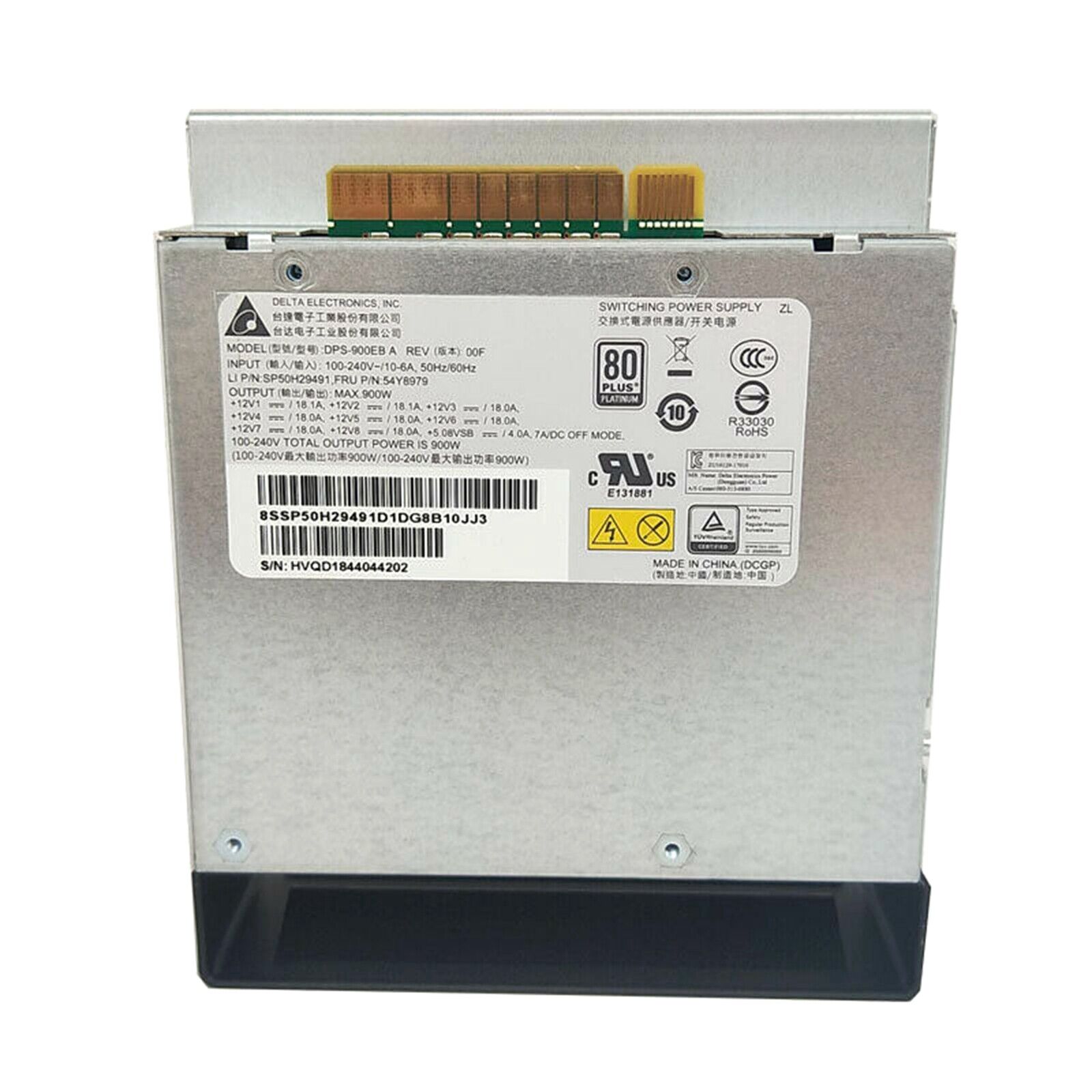 Delta DPS-900EB A 54Y8979 Switching Power Supply