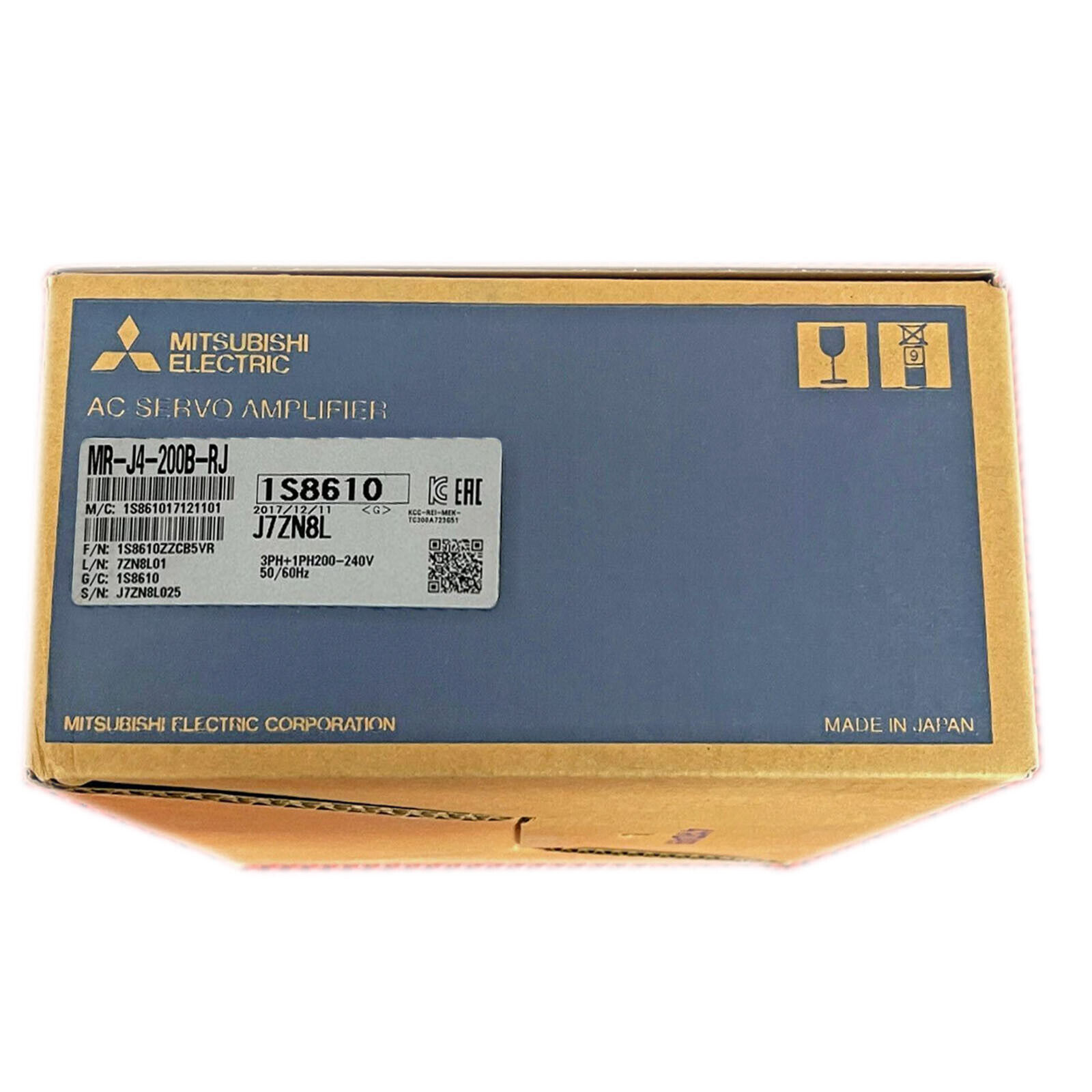 Mitsubishi MR-J4-200B-RJ AC Servo Driver