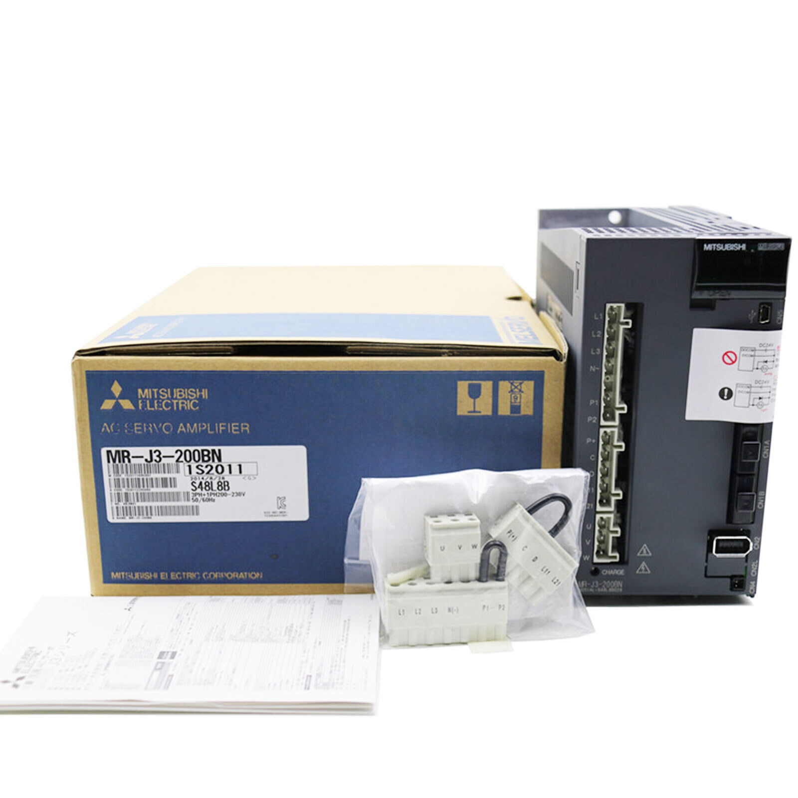 Mitsubishi MR-J3-200BN AC Servo Driver New In Box