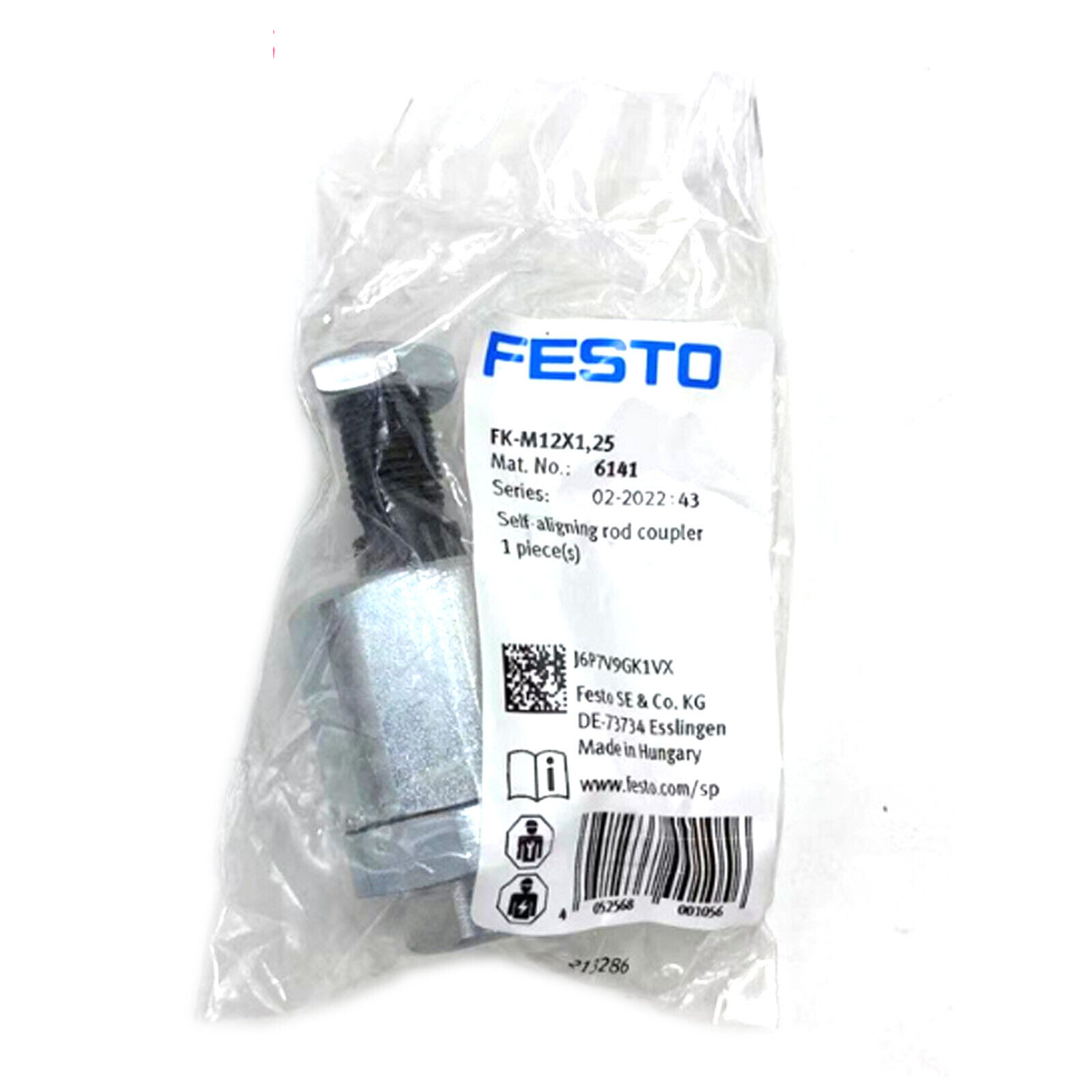 FESTO FK-M12X1.25 6141 Cylinder Floating Joint Connector