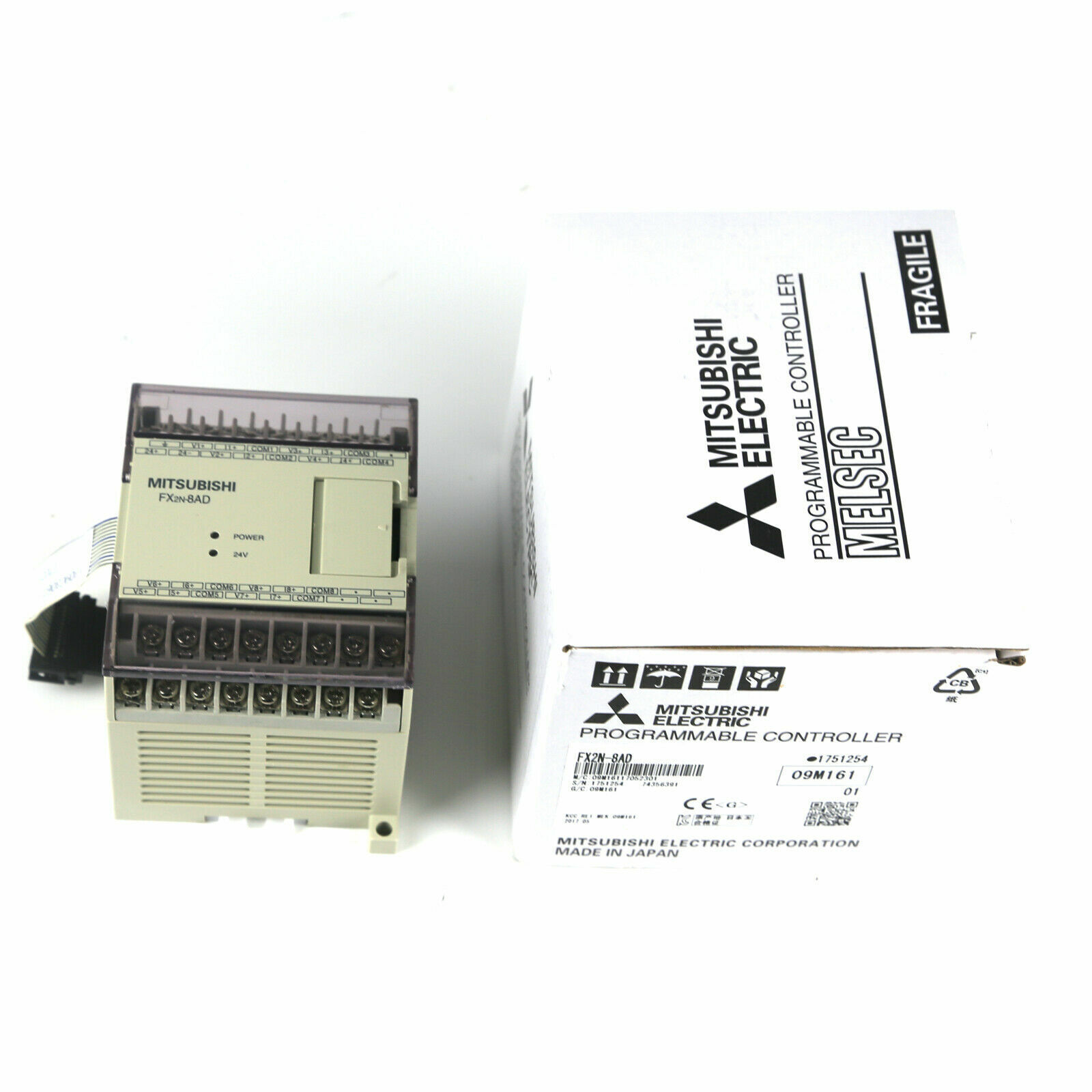 Mitsubishi FX2N-8AD Programmable Logic Controller Expansion Module