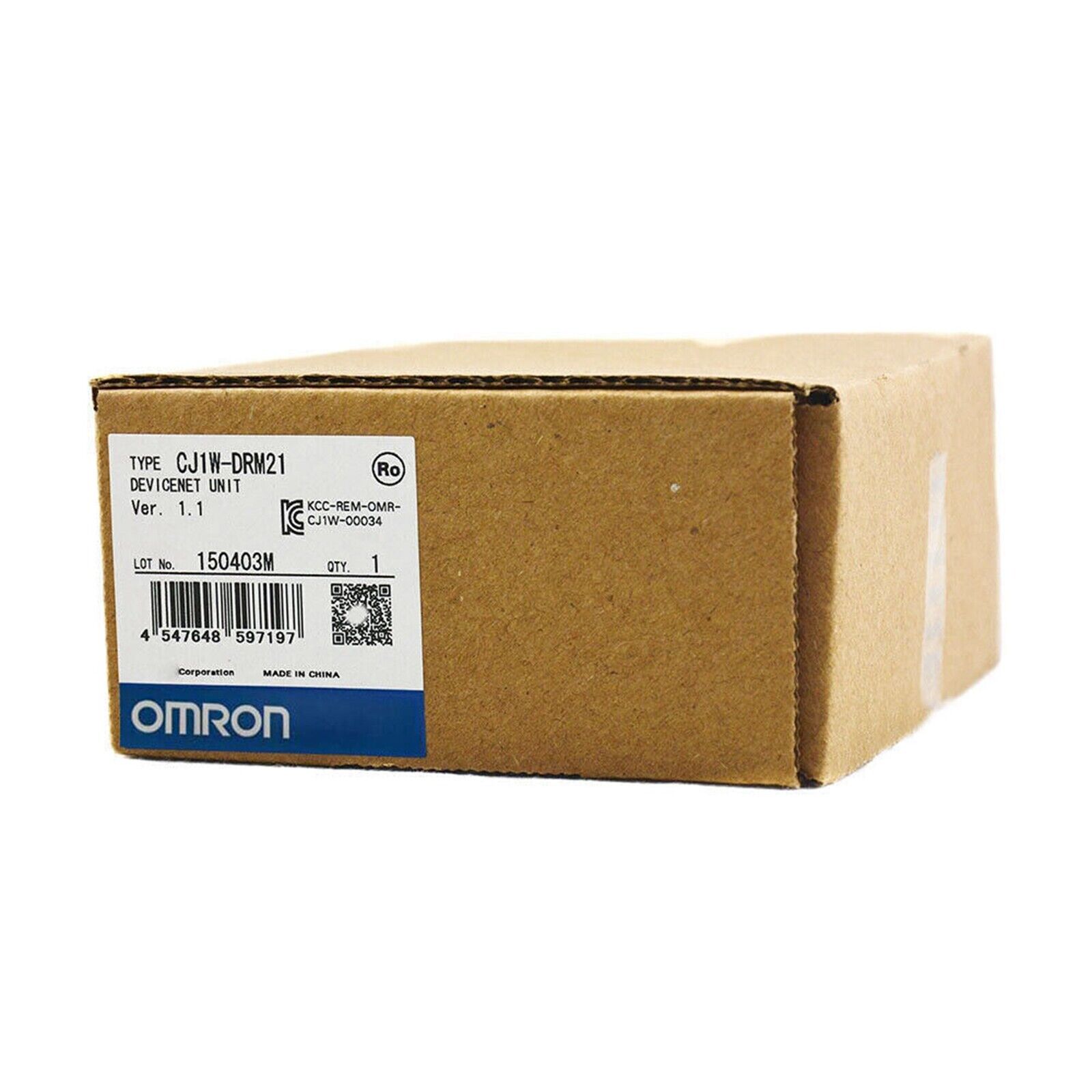 Omron PLC CJ1W-DRM21 New In Box