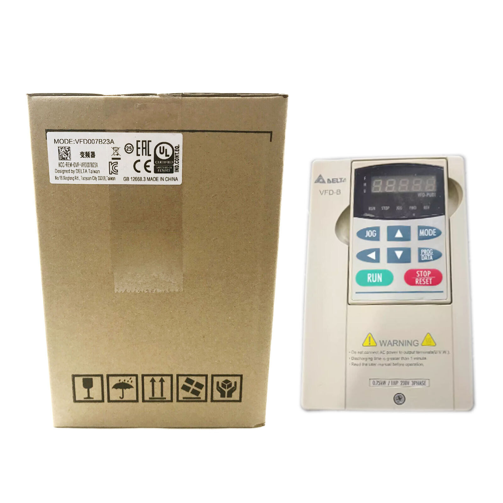 Delta VFD007B23A Programmable Logic Controller AC Motor Drive Inverter Module