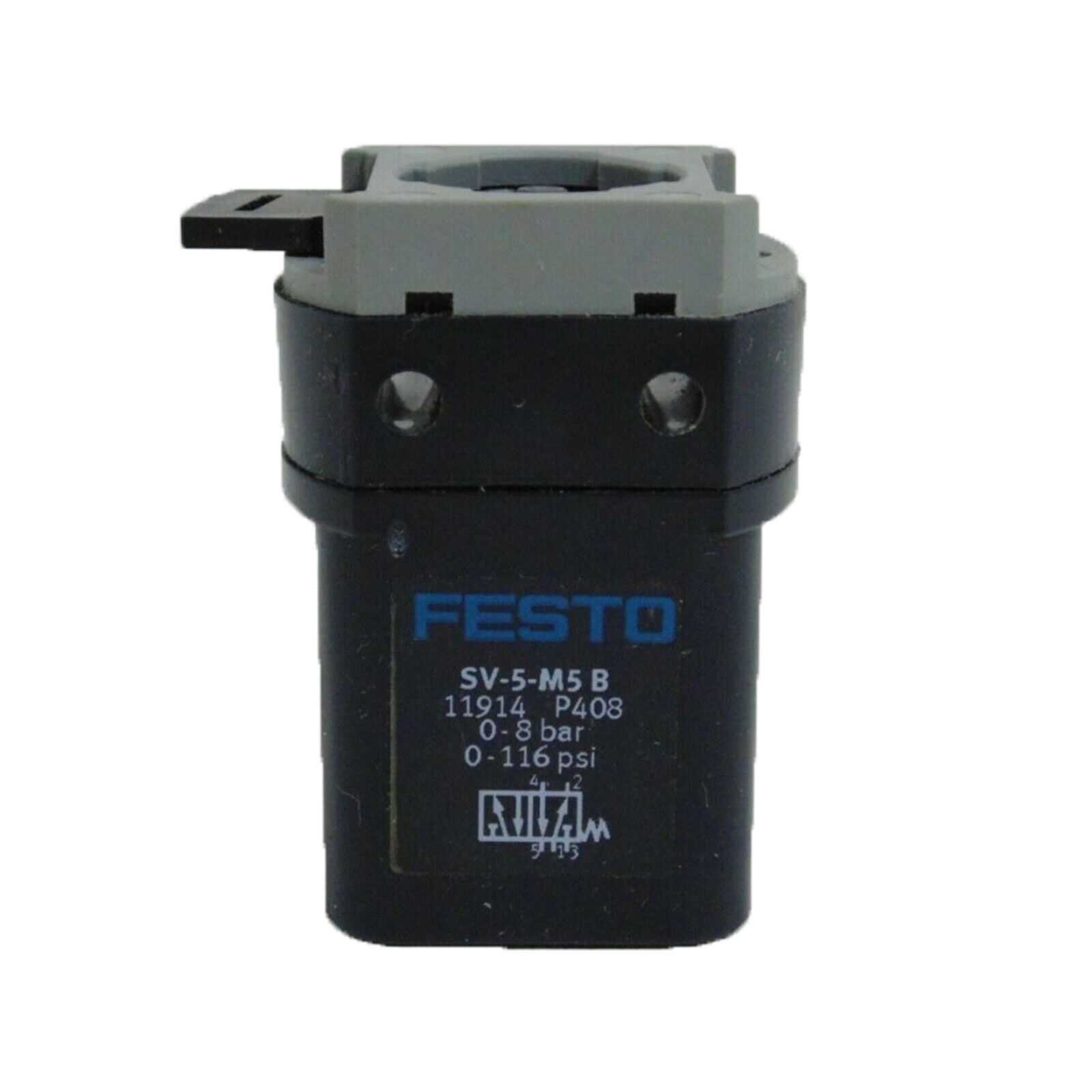 FESTO SV-5-M5-B 11914 Front Panel Valve