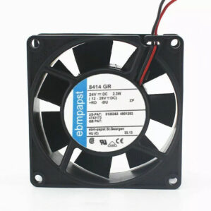 Ebm-papst 8414GR Axial Fan 80x80x25mm 24VDC High Performance Low Noise Ball Bearing