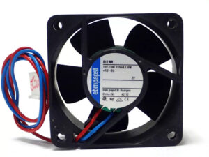 Ebm-papst 612NN Axial Fan 60x60x25mm 12VDC High Performance Low Noise