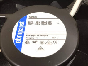Ebm-papst 5656S Axial Fan 150x55mm 230VAC High Performance S-Force Series