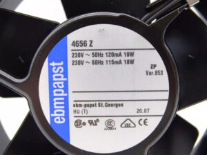 Ebm-papst 4656Z Axial Fan 119x119x38mm 230VAC 160CFM Sleeve Bearing High Performance