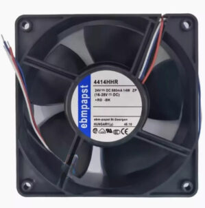 Ebm-papst 4414HHR Axial Fan 119x119x38mm 24VDC 160CFM High Performance Ball Bearing