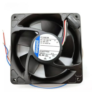 Ebm-papst 4114N/2XH Axial Fan 119x38mm 24VDC 160CFM Ball Bearing PWM Tach