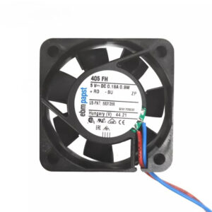 Ebmp-papst 405FH Axial Fan 40x40x20mm 5VDC 9.4CFM Ball Bearing