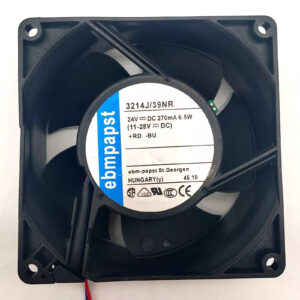 Ebm-papst 3214J/39NR Axial Fan 24VDC 148CFM 65dBA IP68 Waterproof