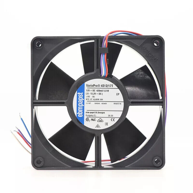 Ebmpapst 12032 Axial Fan 120x120x32mm 12V 24V 48VDC High Performance