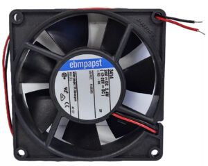 Ebmp-papst 3414 Axial Fan 92x92x25mm 24VDC 70CFM Ball Bearing