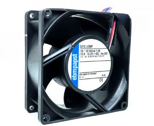 Ebmpapst 3212J/2NP Axial Fan 12VDC 82.4CFM 44dBA IP68 Protection
