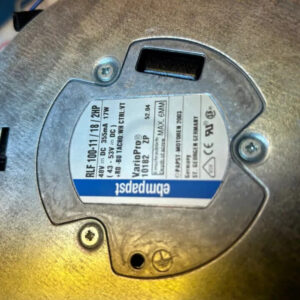 Ebm-papst RLF100-11/18/2HP High-Performance Cooling Fan 2HP 18-inch Diameter