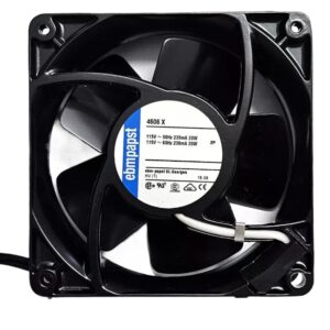 Ebm-papst 4606X Axial Cooling Fan 119x119x38mm 115VAC 106CFM Ball Bearing High Performance