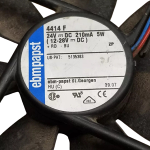 Ebm-papst 4414F Axial Fan 119x119x38mm 24VDC 94.2CFM Ball Bearing High Performance