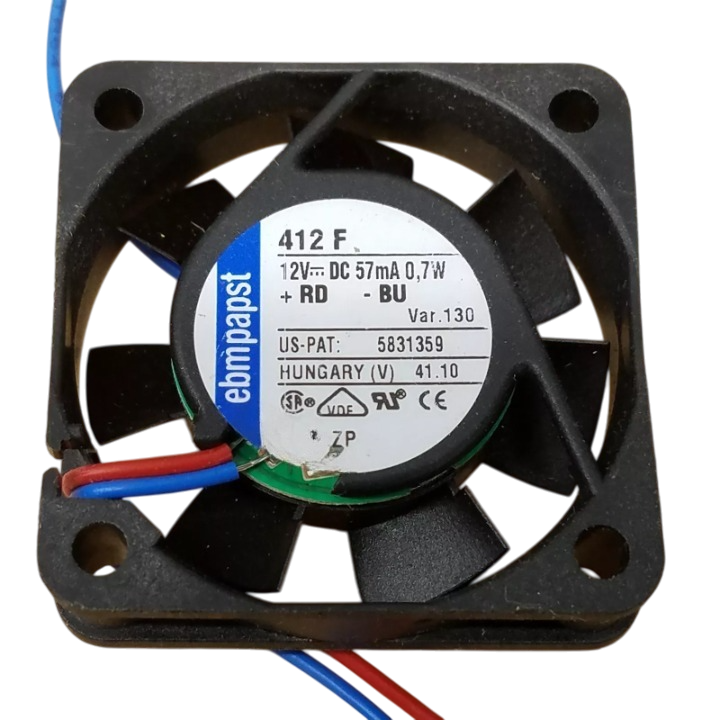 Ebm-papst 412F Axial Fan 40x40x20mm 12VDC High Performance Quiet Operation