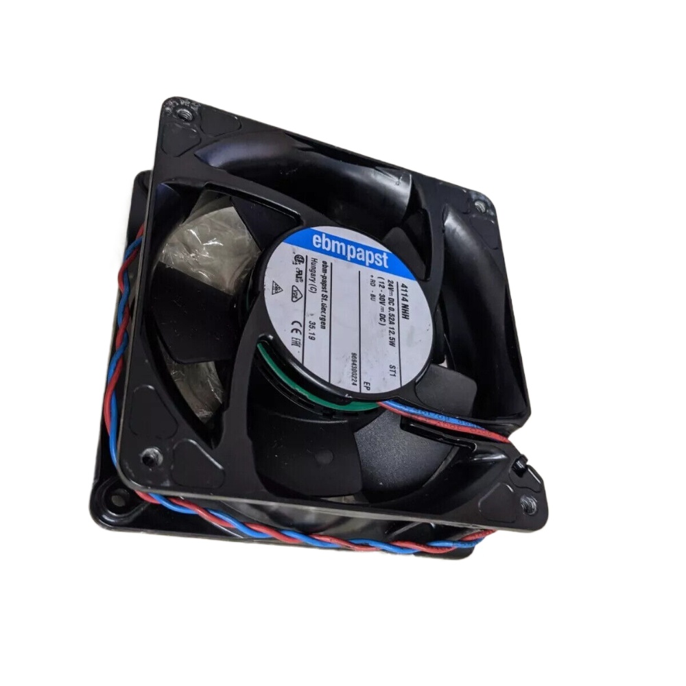 Ebm-papst 4114NHH Axial Fan 119x119x38mm 24VDC 165CFM Ball Bearing