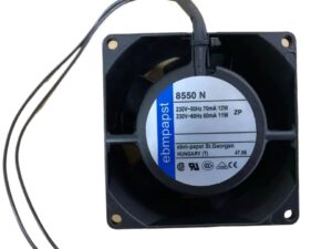 Ebm-papst 8550N Axial Cooling Fan 80x80x38mm 115VAC 50/60Hz 2950RPM Sleeve Bearing