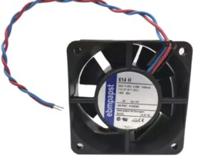 Ebm-papst 614H Axial Fan 60x60x25mm 24VDC High Performance Ball Bearing