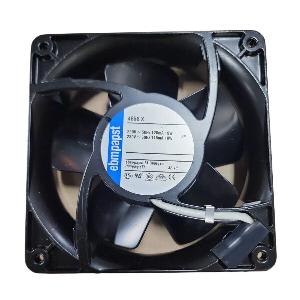 Ebm-papst 4656X Axial Fan 119x119x38mm 230VAC 160CFM Sleeve Bearing High Performance