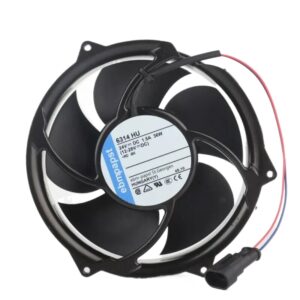 Ebm-papst 6314HU Axial Fan No Connector 24VDC High Performance Ball Bearing