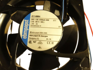 Ebm-papst 4114NH4 Axial Fan 119x119x38mm 24VDC 118CFM Ball Bearing Sensor