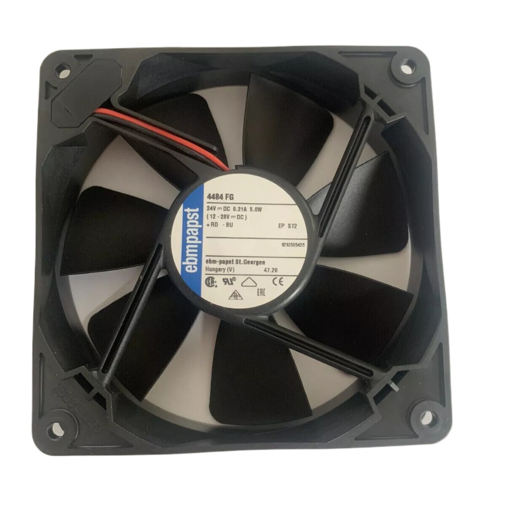 Ebm-papst 4484FG Axial Fan 119x119x38mm 24VDC 160CFM Sleeve Bearing High Performance