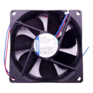Ebmpapst 3412NH Axial Fan 12VDC 82.4CFM 44dBA 92x92x32mm Ball Bearing