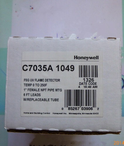 honeywell-c7035a1049-uv-flame-detector
