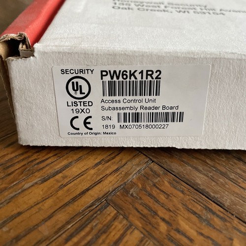 honeywell-pw6k1r2-dual-reader-board