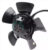 Ebm-papst A2E200-AH38-15 Axial Fan 200mm 230VAC High Performance Ball Bearing